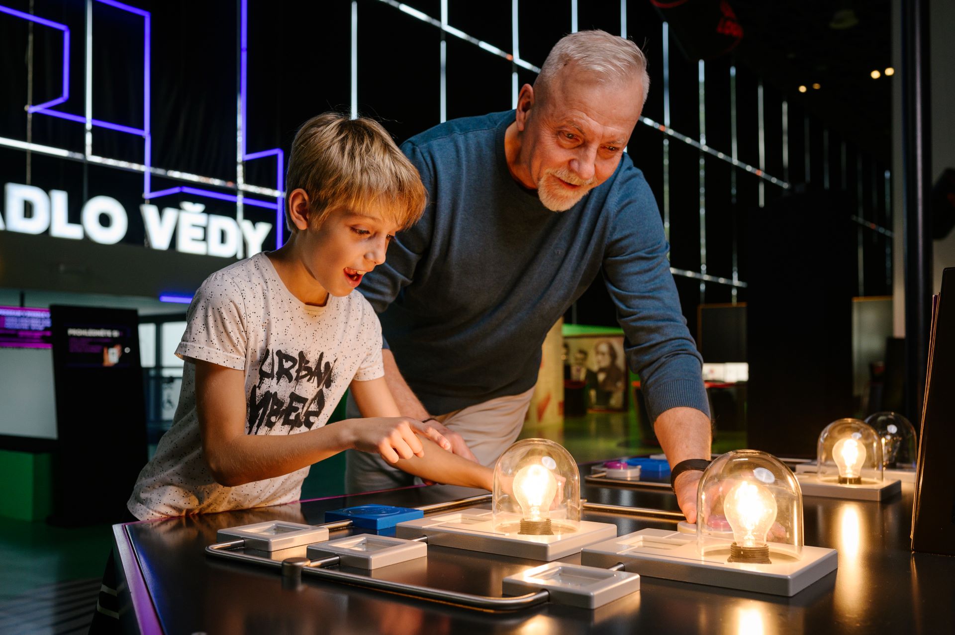 Den otců ve VIDA! parku